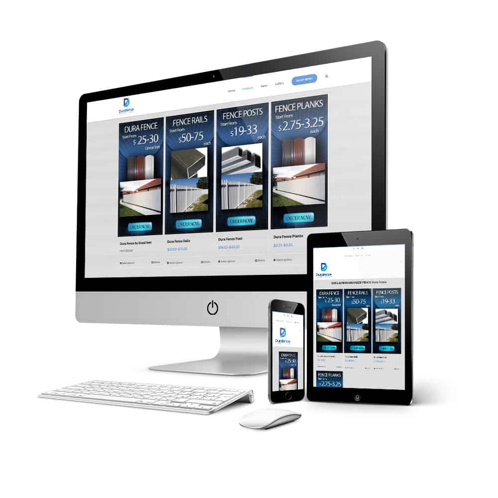 Dura fences - Miami Website Design and SEO Services