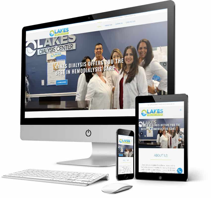 Lakes Dialysis - Miami Website Design and SEO Services