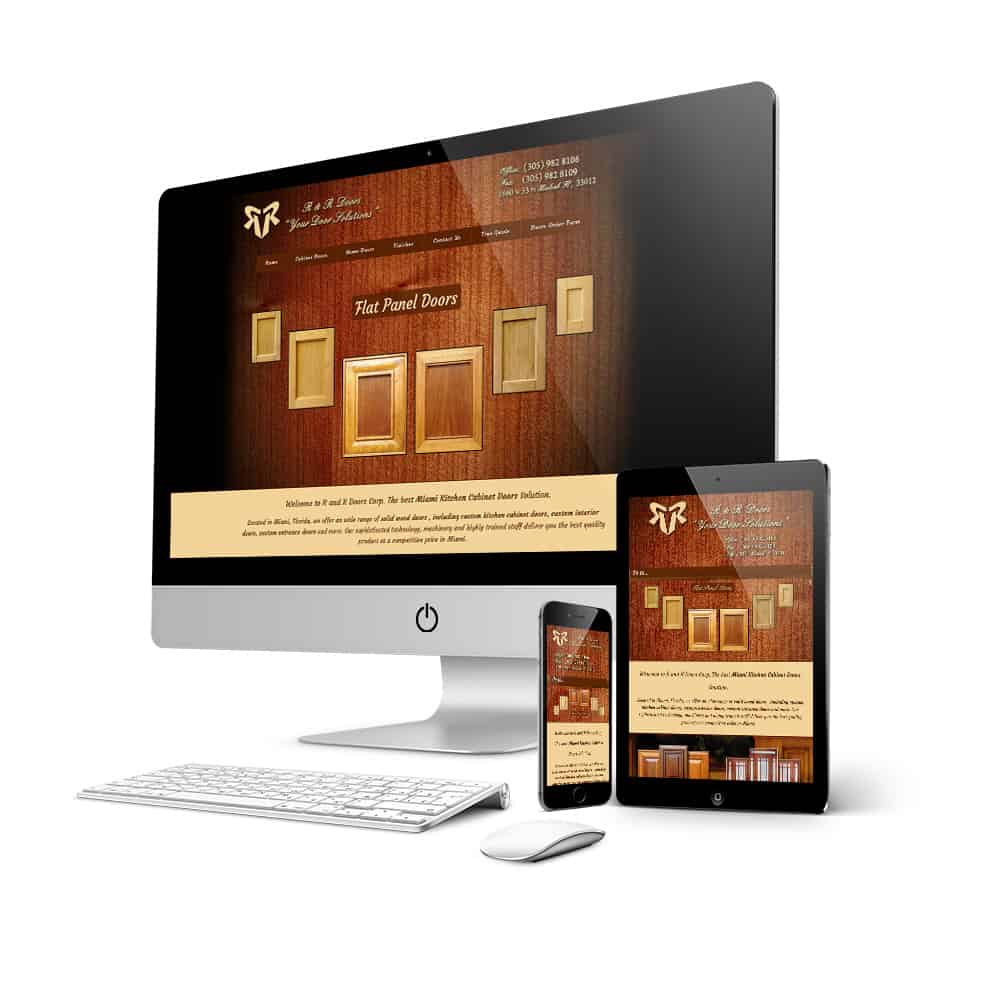 RR Doors - Miami Website Design and SEO Services