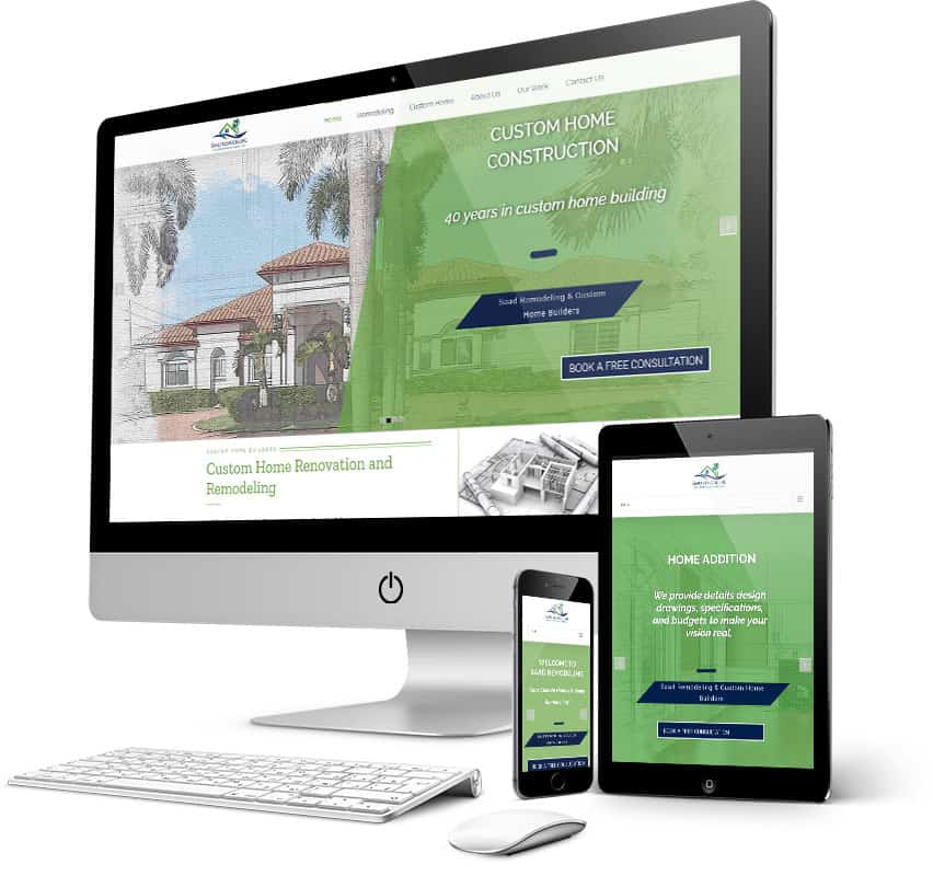Saad Remodeling - Miami Website Design and SEO Services
