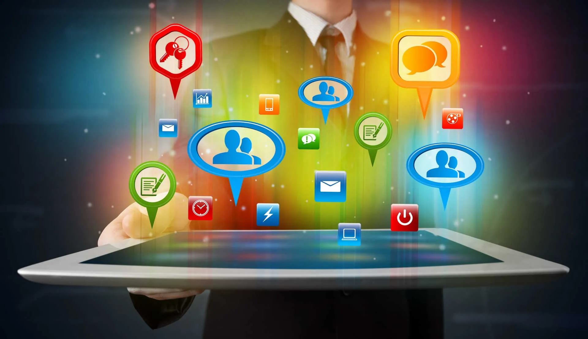 abstract-technology-graphic-on-tablet-with-person-2026-03-26-01-16-26-utc Facebook Management for Your Business
